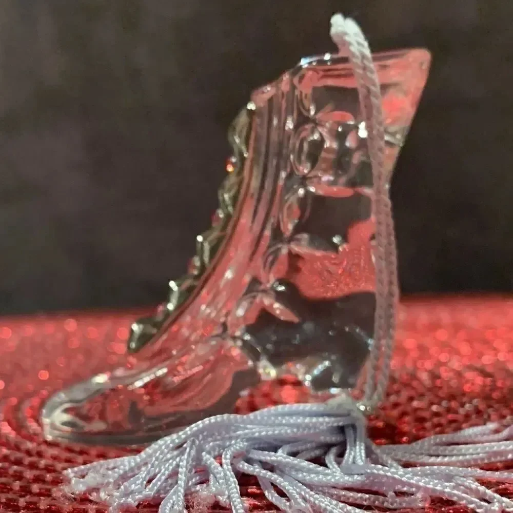 Lenox Turn of the Century Boot Xmas Ornament